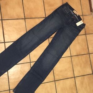 Brand new hollister straight leg skinny jeans